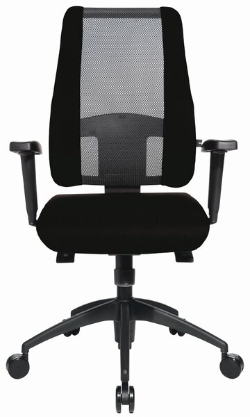 OTOČNÁ STOLIČKA, sieťovina, čierna - Online Only kancelárie, Online Only
