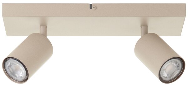 Brilliant - LED bodové svietidlo JELLO 2xGU10/5W/230V béžová