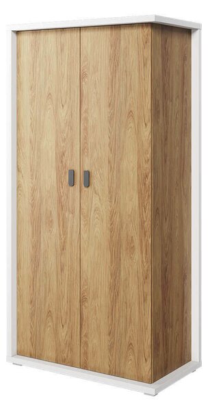 Šatníková skriňa KARLOS 100cm dub hikor