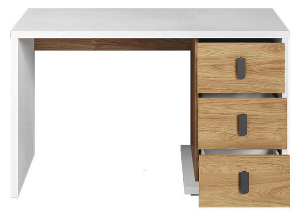 Písací stôl Karlos 125cm dub hikor
