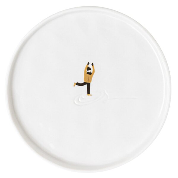 Porcelánový tanier Ice Skating 15 cm