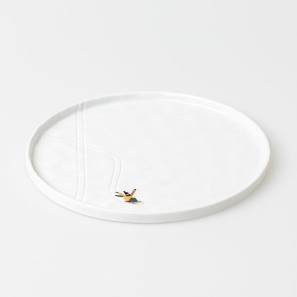 Porcelánový tanieer Sledging 22 cm