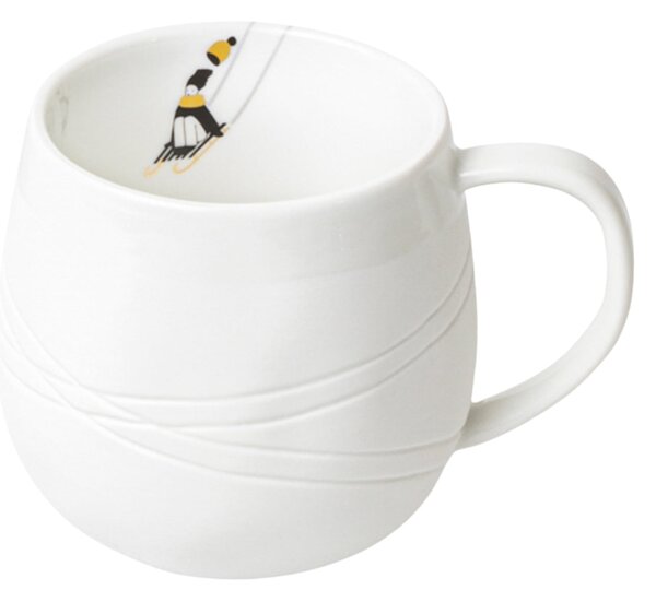 Porcelánový hrnček Sled Runners 350 ml