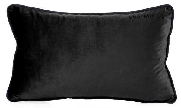 Dekorstudio Zamatová obliečka na vankúš PREMIUM1 30x50cm - čierna