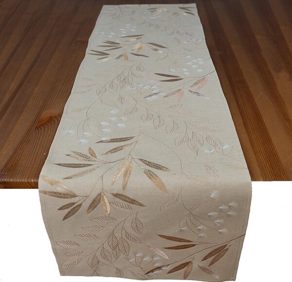ÚZKY OBRUS, {item.attr('P-ÚZKY OBRUS, {item.attr('P-DIMENSION'),[, ]}béžovohnedá Esposa - Textil do domácnosti
