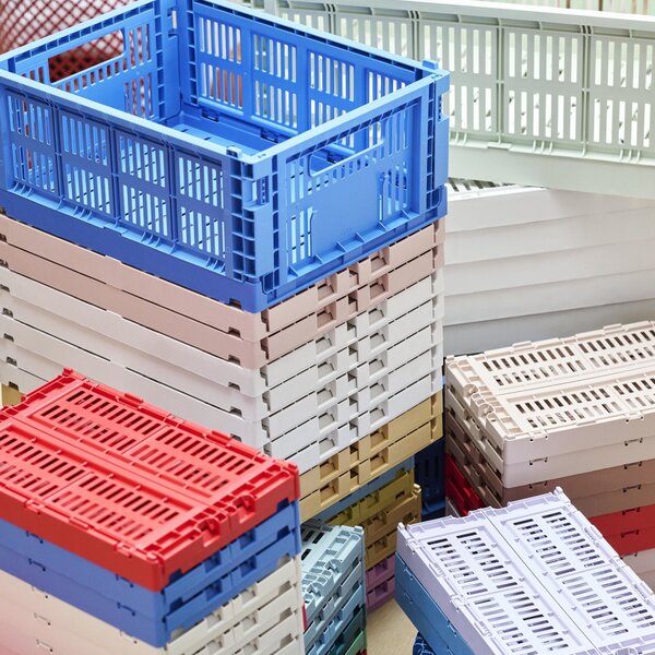 Úložný box Colour Crate, Small, Electric Blue – HAY
