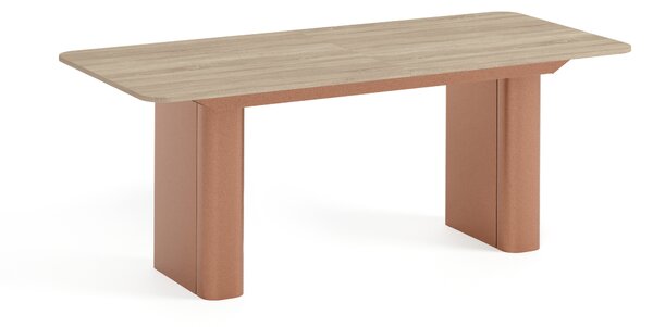 Moderný rozkladací jedálenský stôl VEDAT 180/276 - 200/296 cm Veľkosť stola: 180 - 276 cm