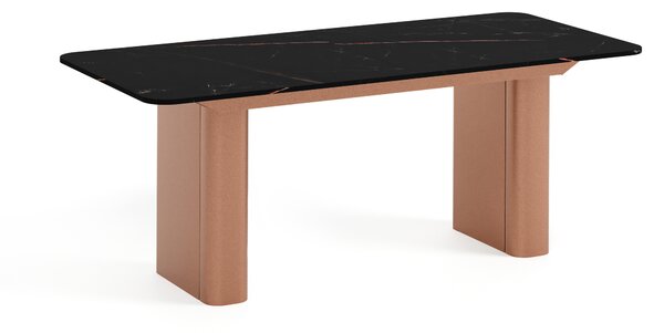 Moderný rozkladací jedálenský stôl VEDAT 180/276 - 200/296 cm Veľkosť stola: 180 - 276 cm