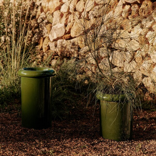Kvetináč Rollo, Small, Moss Green – Ferm Living