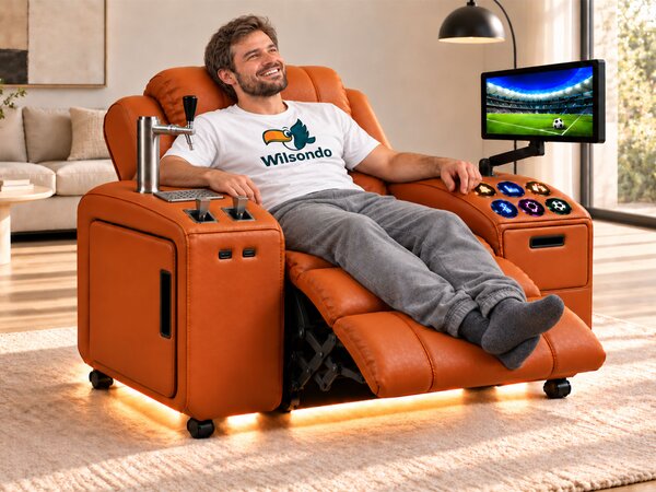 Comfy AF 17 Pro - Masažné kreslo so smart výčapom