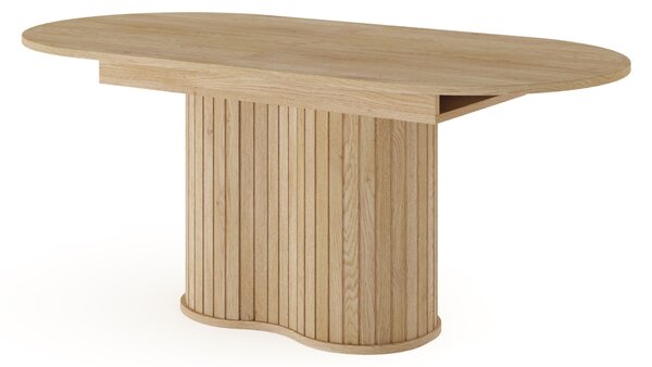 Rozkladací jedálenský stôl ROSELIN 180-220cm dub cremona