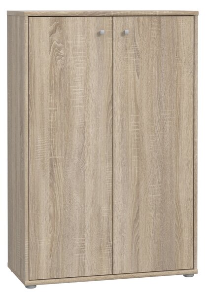 NEJBY Komoda TREVON 2 s dvierkami, dub sonoma