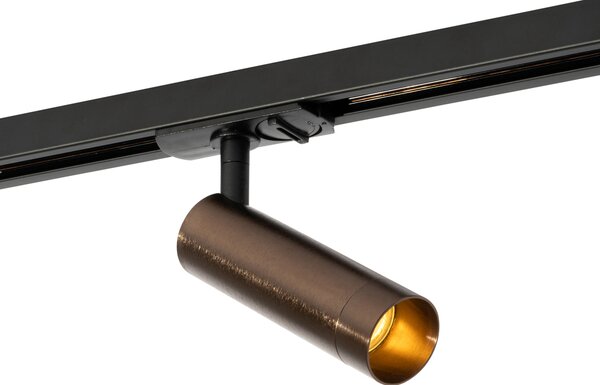 Moderný reflektor tmavá bronz pre jednofázový koľajnicový systém 35mm - Iconic Jeana Luxe