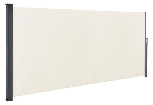 Bočná markíza 500 x 180 cm pre terasu a balkón, béžová