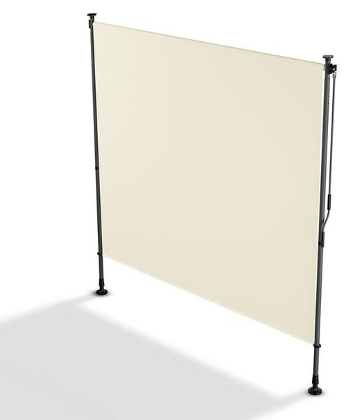 Zvislá markíza na balkón 200x228-316 cm, UV ochrana, béžová