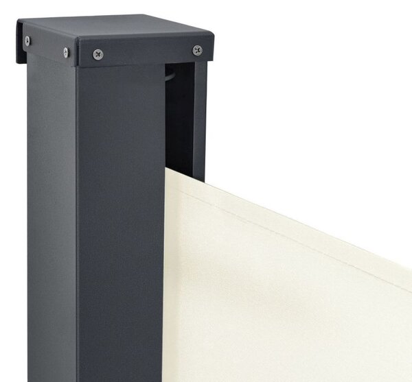 Bočná markíza 500 x 180 cm pre terasu a balkón, béžová