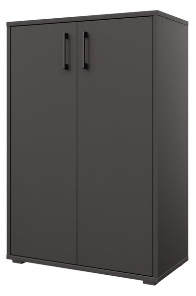 Skrinka NEJBY GIANNI PREMIUM typ 1, korpus: antracit, dvierka: antracit