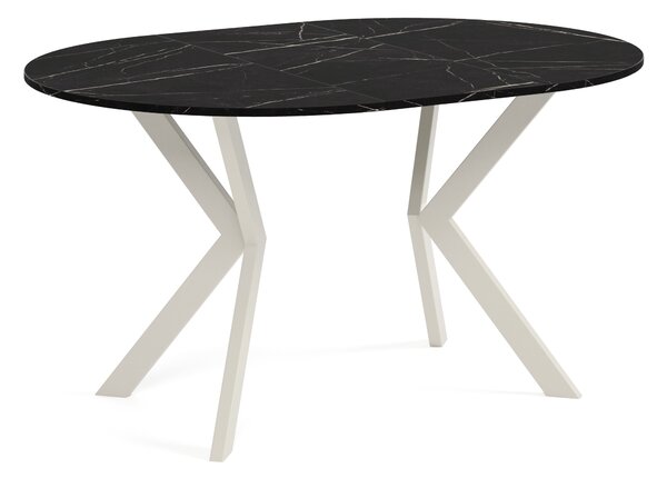 Okrúhly rozkladací jedálensky stôl DEVO Veľkosť: 90 - 128 cm