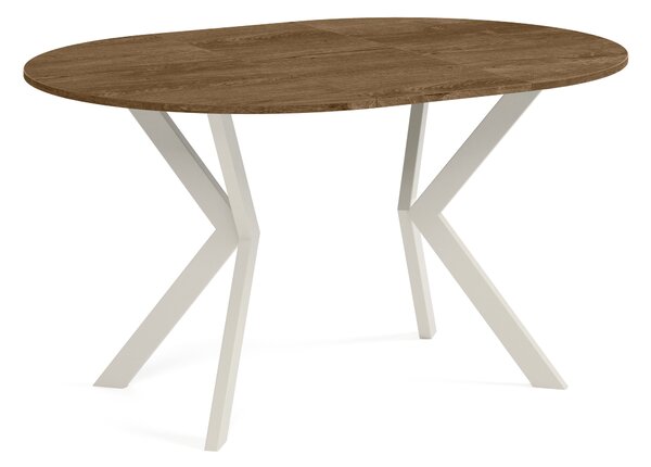 Okrúhly rozkladací jedálensky stôl DEVO Veľkosť: 90 - 128 cm