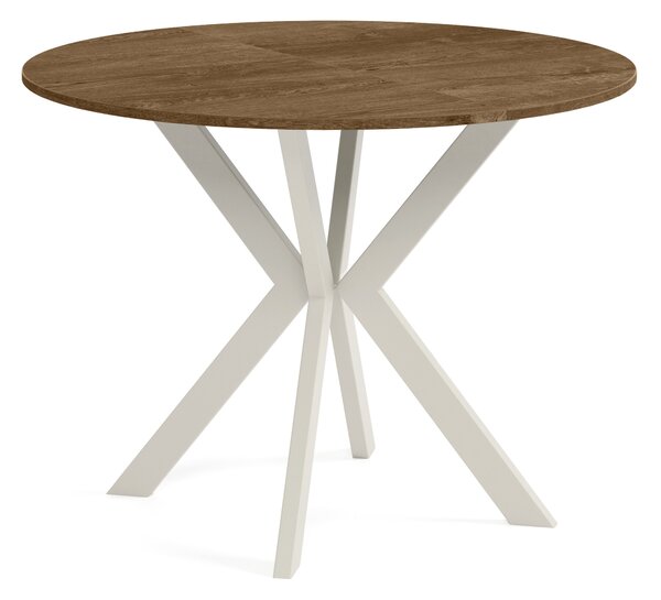 Okrúhly rozkladací jedálensky stôl DEVO Veľkosť: 90 - 128 cm
