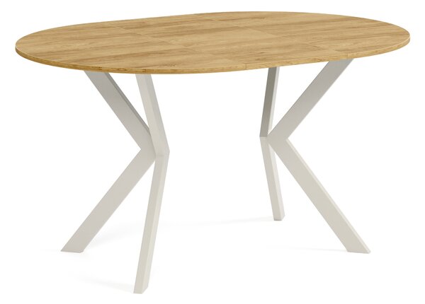 Okrúhly rozkladací jedálensky stôl DEVO Veľkosť: 90 - 128 cm