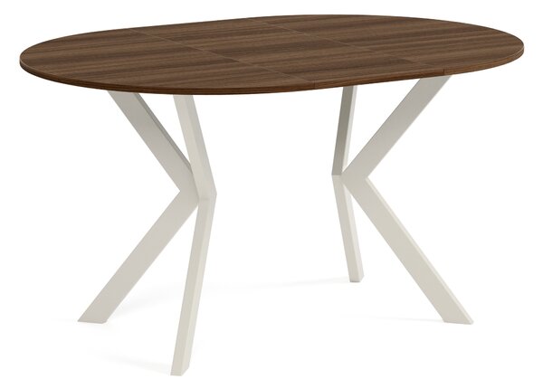 Okrúhly rozkladací jedálensky stôl DEVO Veľkosť: 90 - 128 cm