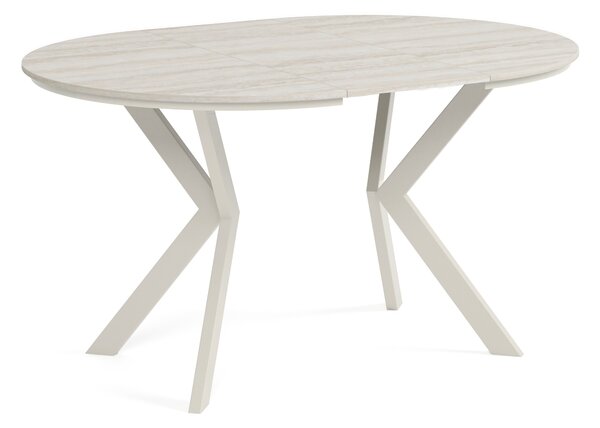 Okrúhly rozkladací jedálensky stôl DEVO PLUS Veľkosť: 90 - 128 cm