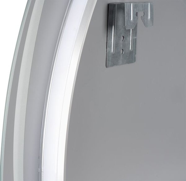 Kúpeľňové zrkadlo 80 cm s LED a dotykovým ovládaním