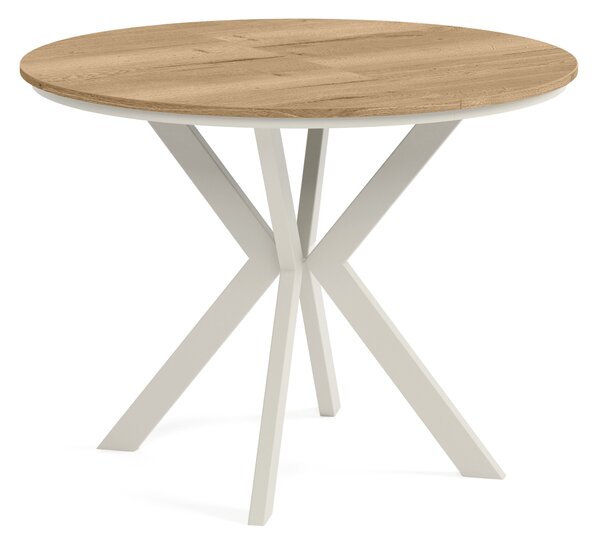 Okrúhly rozkladací jedálensky stôl DEVO PLUS Veľkosť: 90 - 128 cm