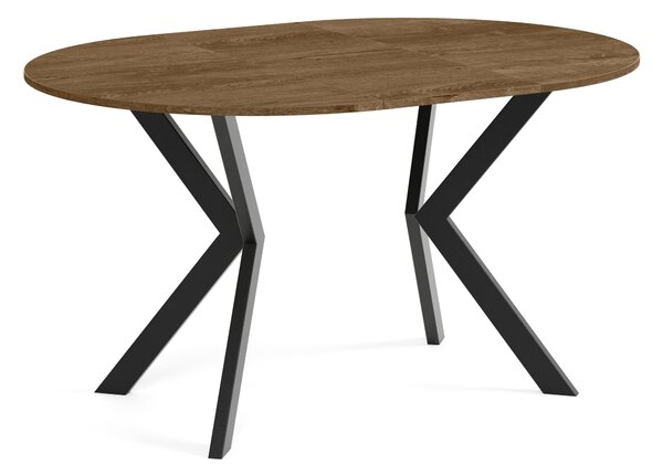 Okrúhly rozkladací jedálensky stôl DEVO Veľkosť: 90 - 128 cm