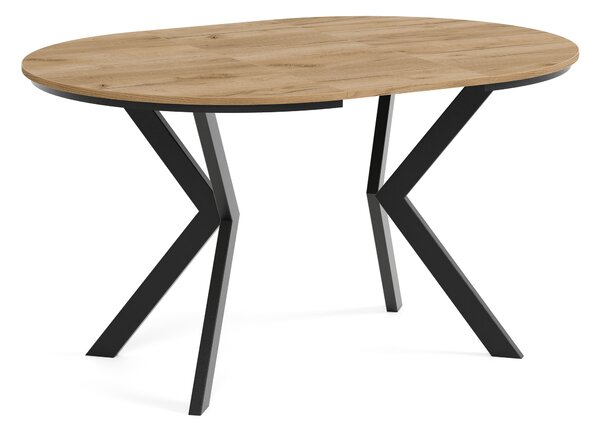 Okrúhly rozkladací jedálensky stôl DEVO PLUS Veľkosť: 90 - 128 cm