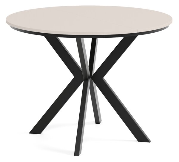 Okrúhly rozkladací jedálensky stôl DEVO PLUS Veľkosť: 90 - 128 cm