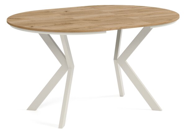 Okrúhly rozkladací jedálensky stôl DEVO PLUS Veľkosť: 90 - 128 cm