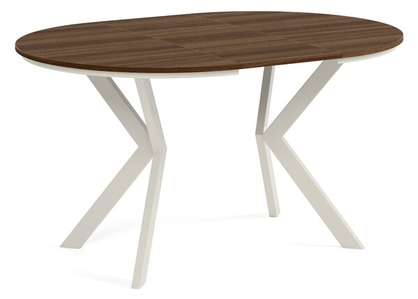 Okrúhly rozkladací jedálensky stôl DEVO PLUS Veľkosť: 90 - 128 cm