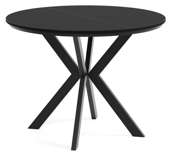 Okrúhly rozkladací jedálensky stôl DEVO PLUS Veľkosť: 90 - 128 cm