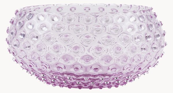 Ručne fúkaná servírovacia miska Hobnail