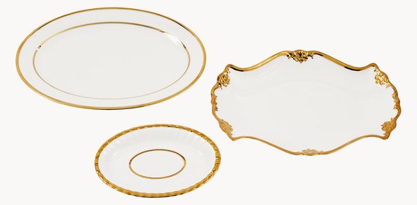 Porcelánová servírovacia'súprava Golden, 3 ks