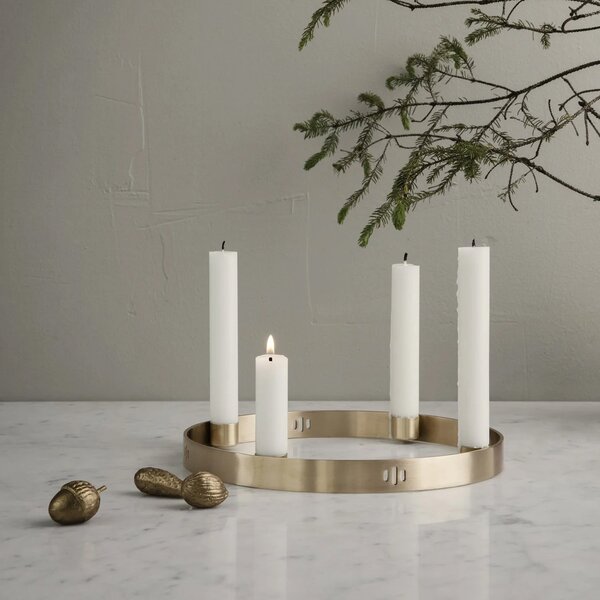 Adventný svietnik Circle, Large – Ferm Living