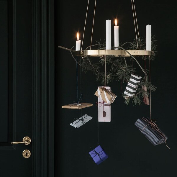 Adventný svietnik Circle, Large – Ferm Living