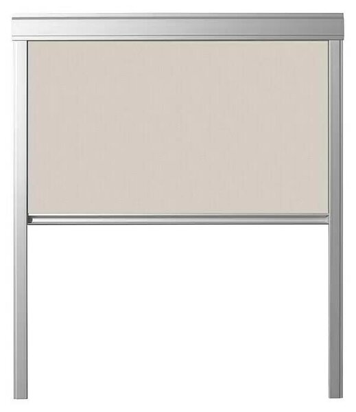 Zatemňujúca roleta Contrio DUA C2A 4219 pre strešné okná / 55 x 78 cm / béžová