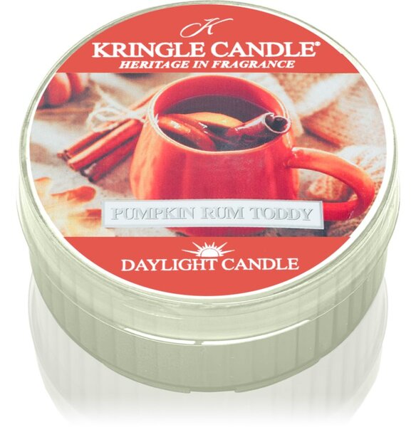 Kringle Candle Pumpkin Rum Toddy čajová sviečka 42 g