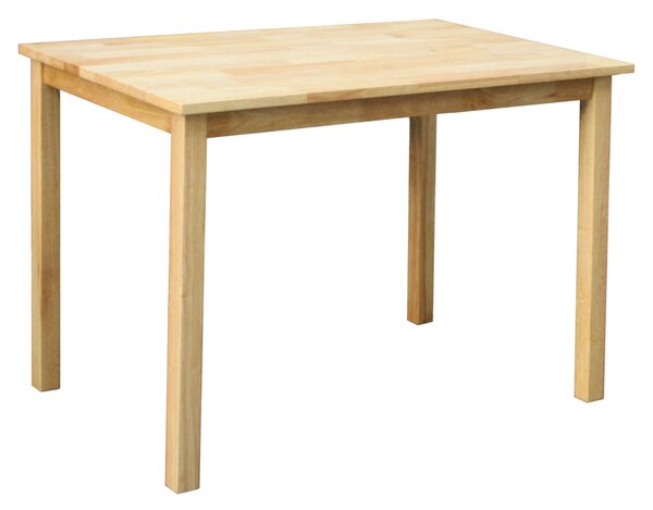 Kondela Jedálenský set 1+4, masívne drevo, prírodná, LOAK