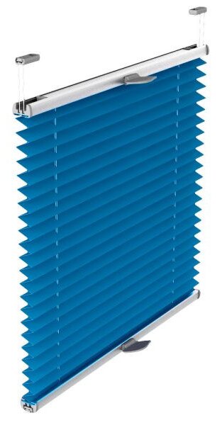 Roleta Plisé Standard Modrá Šírka: 100,5 cm