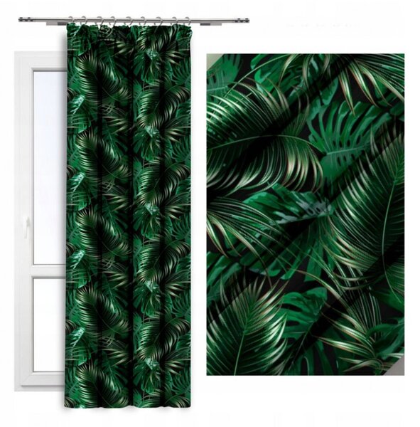 Záves na riasiacej páske MIGD256 140x250 cm Farba Viacfarebná Rozmery 140x250 cm