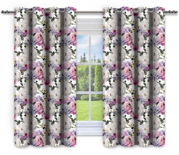 Záves na kruhoch MIGD118 140x160 cm Farba Viacfarebná Rozmery 140x160 cm