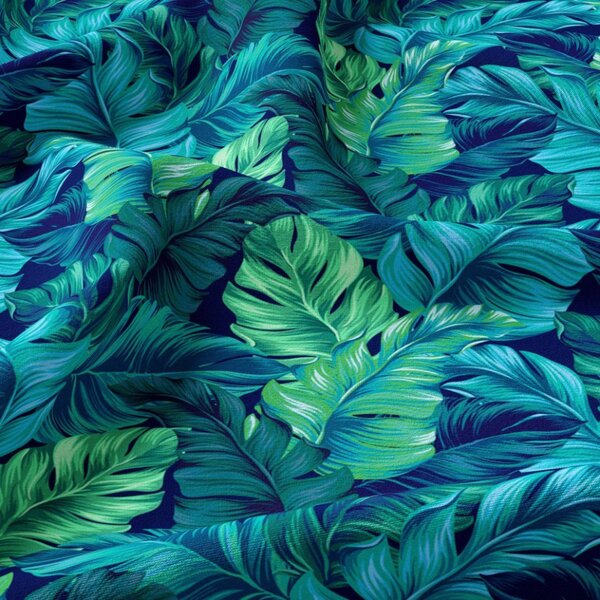 Záves na riasiacej páske 140x230 cm MIGD219 zelené palmové lístie Farba Viacfarebná Rozmery 140x230 cm