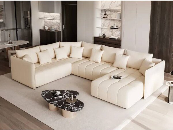 Dizajnová čalúnená sedačka MOKKA U