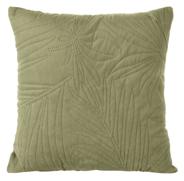 Zamatová obliečka na vankúš Luiz4 40x40 cm svetlozelená new Farba Zelená Rozmery 40x40 cm