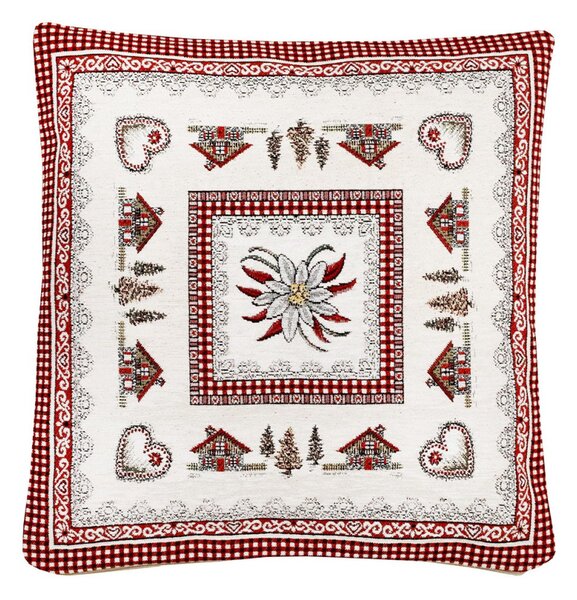 Gobelínová obliečka na vankúš Chenille IT023 Farba Viacfarebná Rozmery 42x42 cm