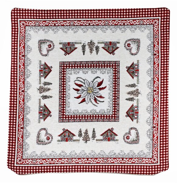 Gobelínová obliečka na vankúš Chenille IT023 Farba Viacfarebná Rozmery 42x42 cm